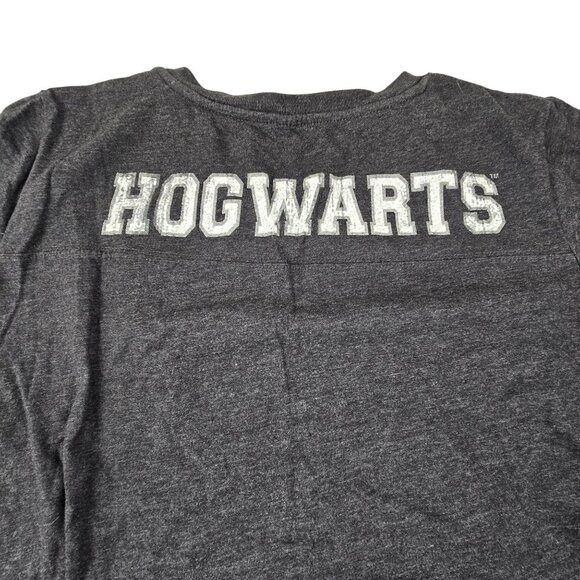 Hogwarts T-Shirt Harry Potter Universal Studios Unisex Gray Youth Size L JH1836 - Picture 4 of 6